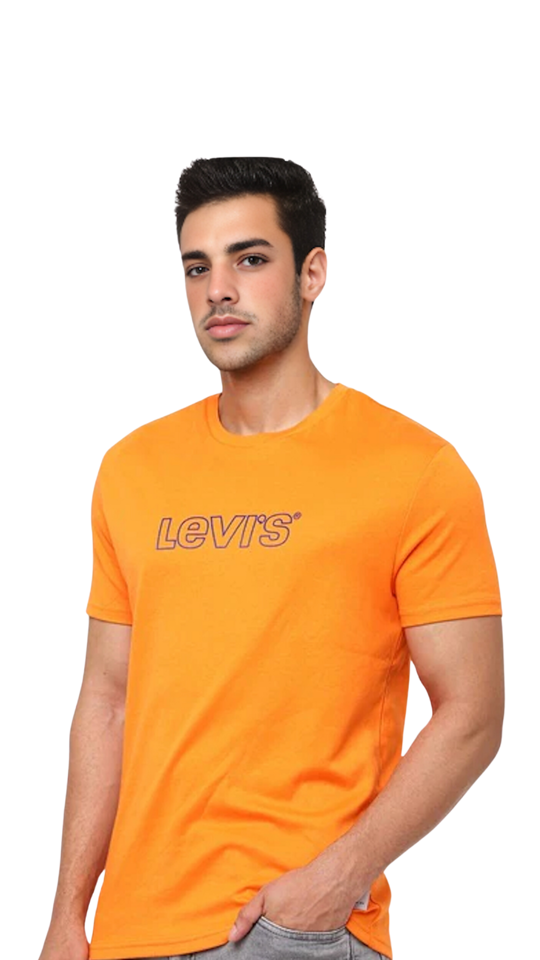 LEVIS Logo Print Crew-Neck T-shirt