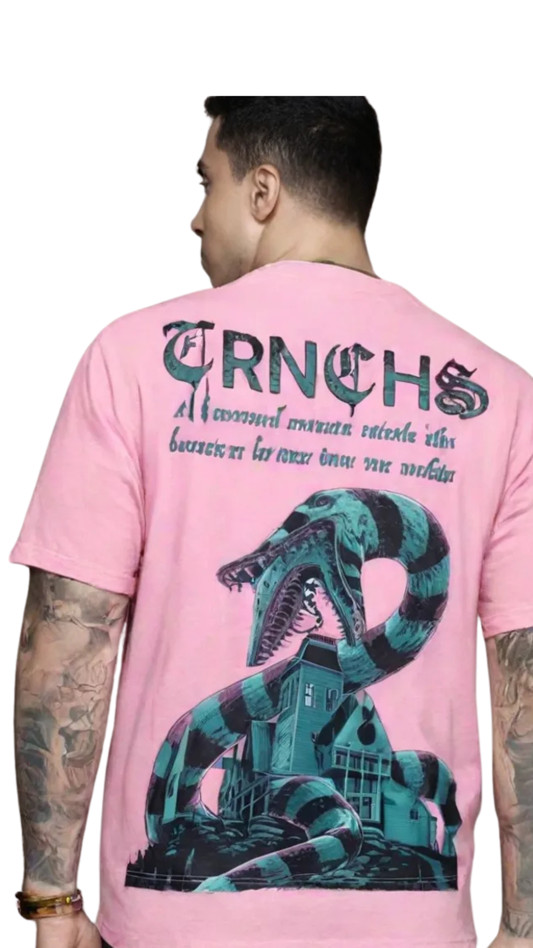 Pink Oversize Men