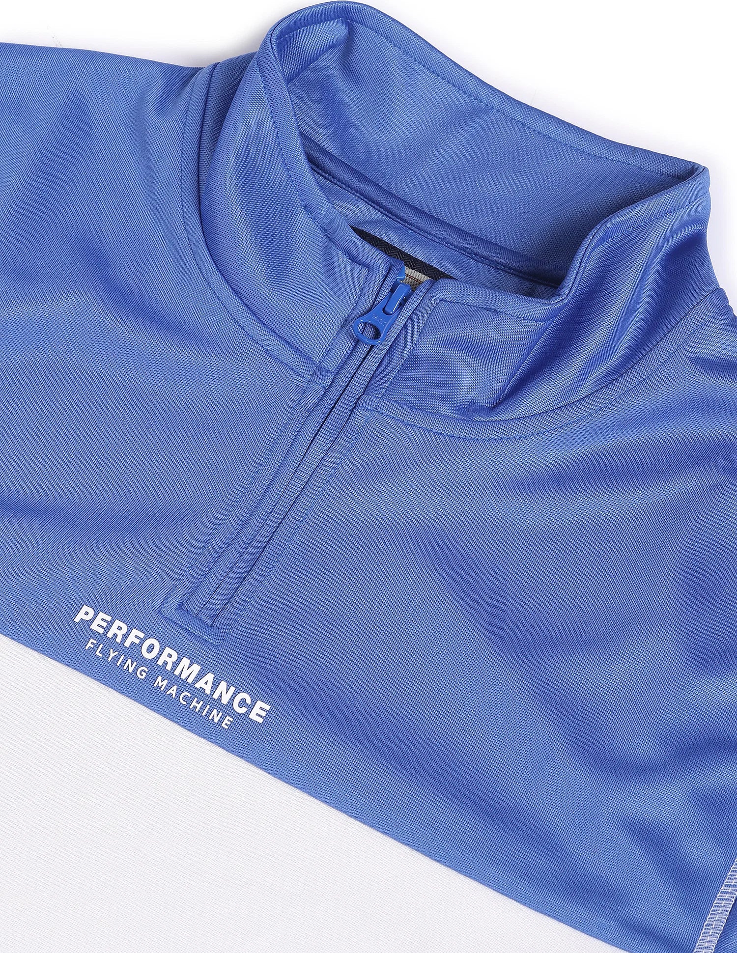Flying Machine High Neck Polyester Sweatshirt